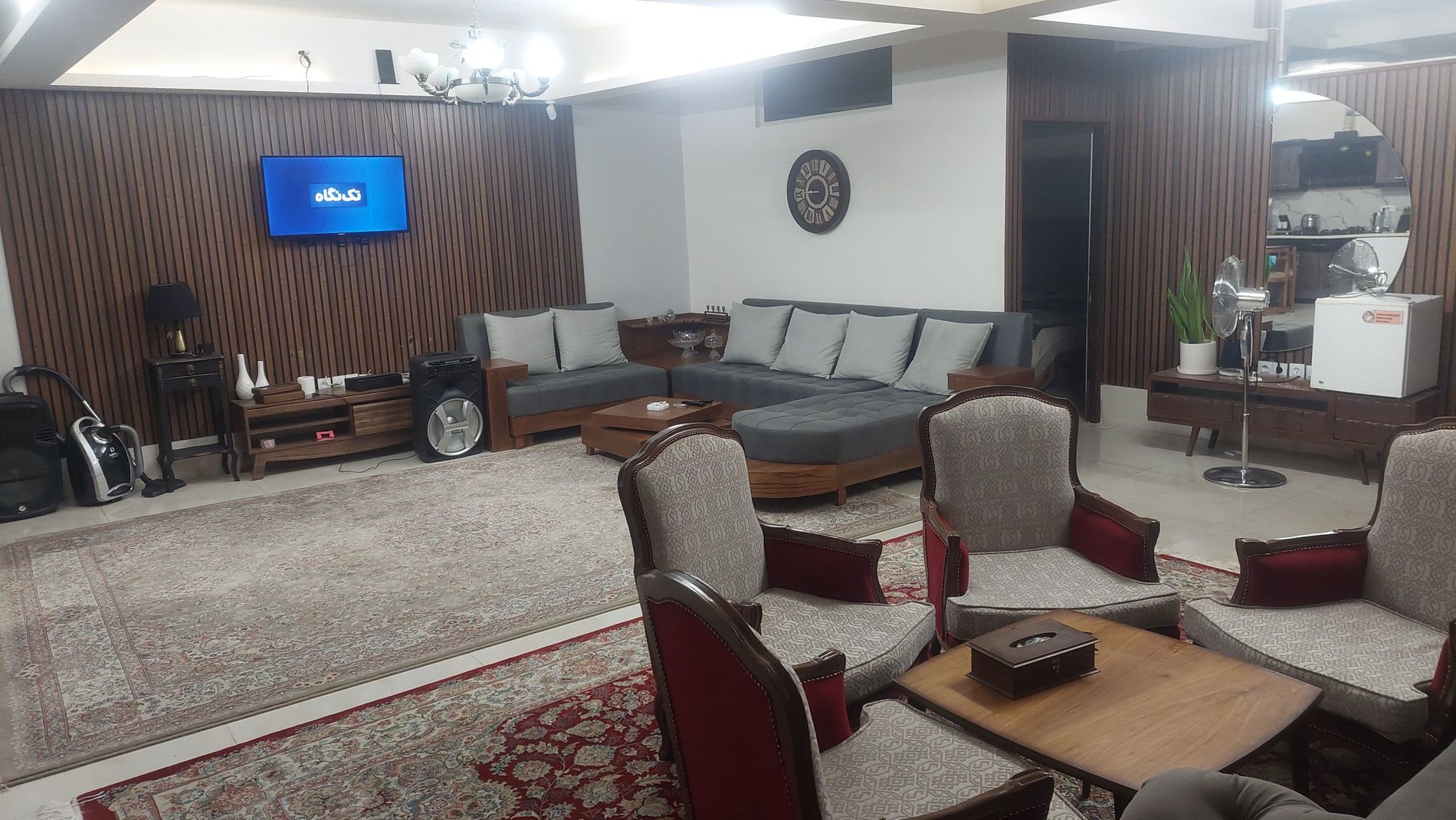 ویلا دوخوابه استخردار آبگرم باغ یاشگین