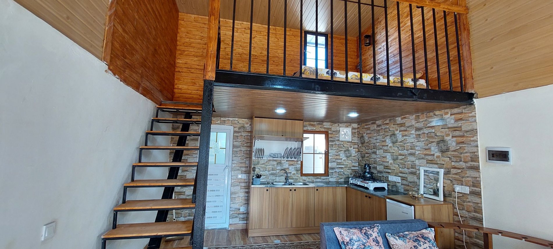 کلبه یک خوابه الی 1