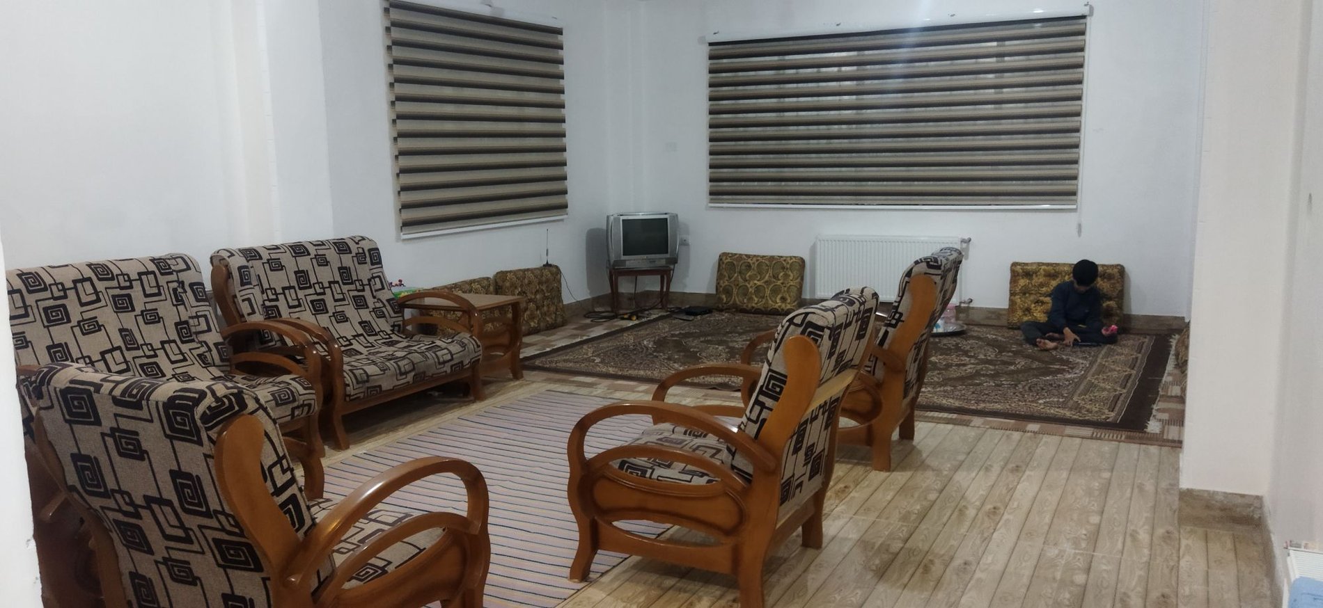 آپارتمان دوخوابه رجائی - سالن پذیرایی