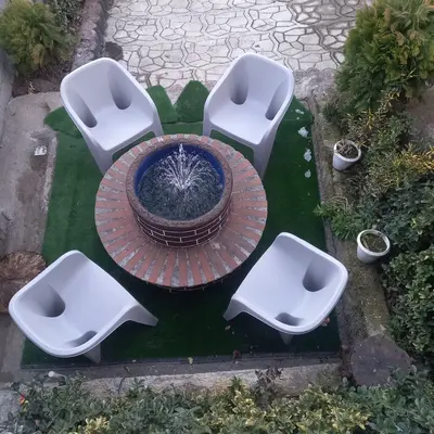 کلبه یک خوابه چوبی جکوزی دار سوئیسی باران