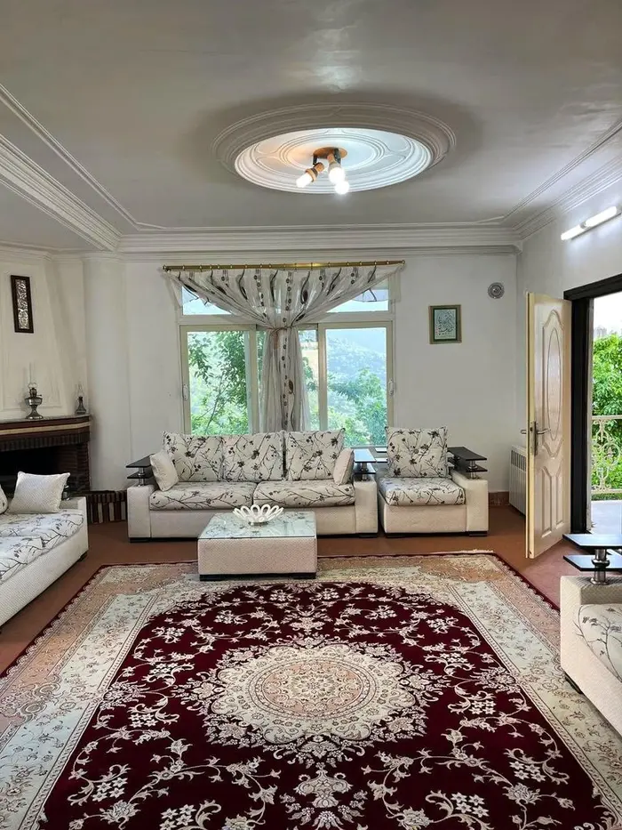 ویلا دوخوابه جنگلی هشت بهشت - نشیمن 