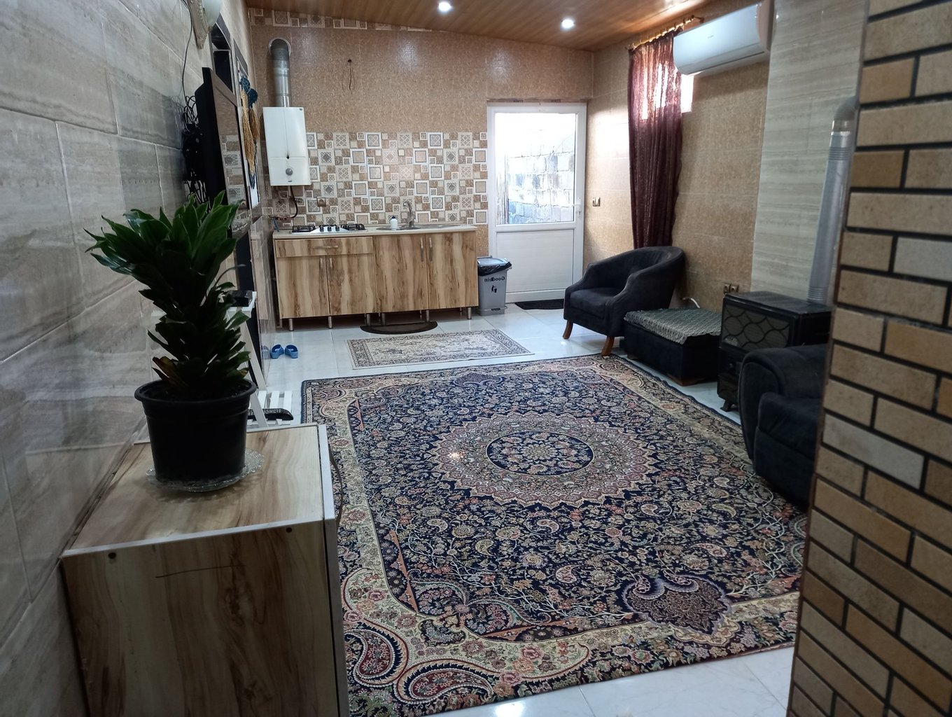 ویلا دوخوابه دریا ساحلی - پذیرایی