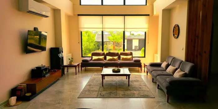 ویلا سه خوابه استخردار آبگرم آنجل - سالن نشیمن 