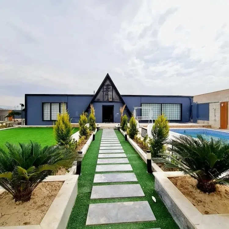 سه خوابه استخردار آبگرم یاس 6 - نمای ویلا