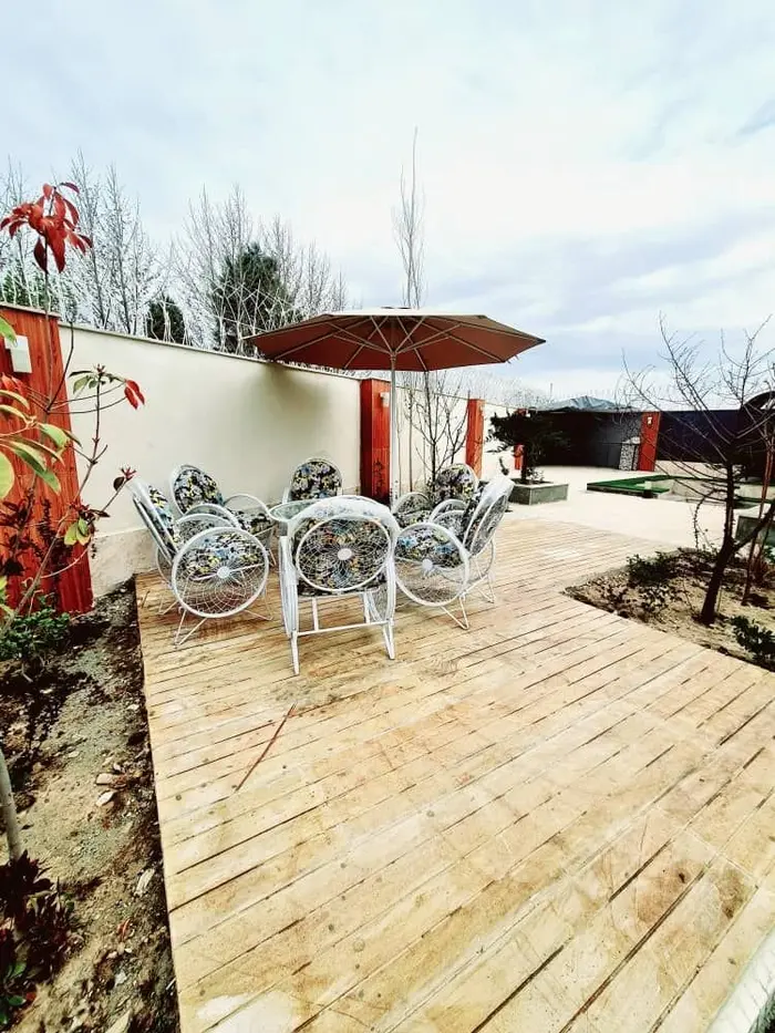 سه خوابه استخردار آبگرم یاس 6 - آلاچیق