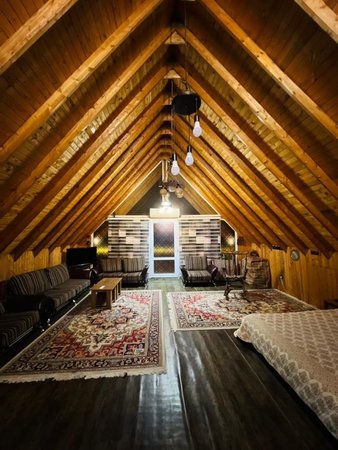 کلبه فلت چوبی تونل جنگلی - نظافت اولویت کلبه است