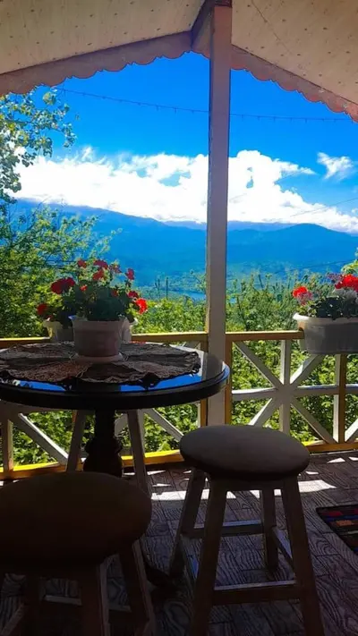 کلبه یک خوابه جنگلی آرامش لفور