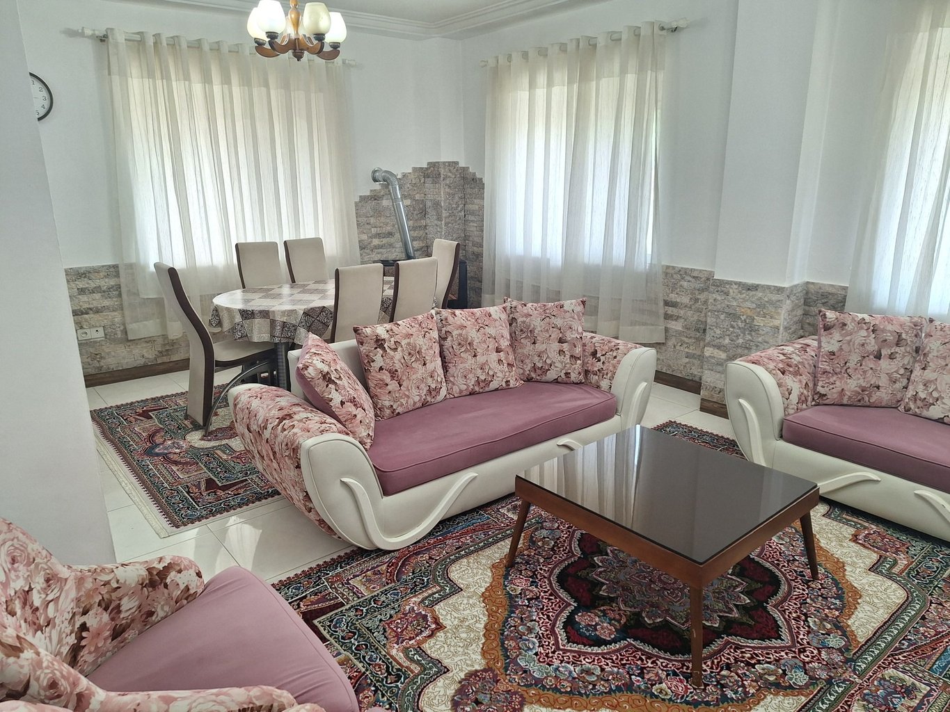 آپارتمان دوخوابه الهیه واحد 1 - پذیرایی