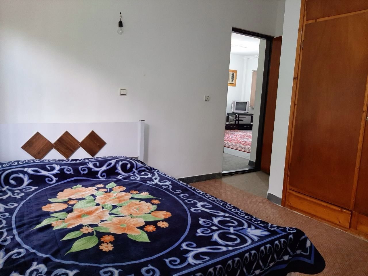 آپارتمان یک خوابه گلی جان - اتاق خواب