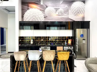 ویلا سه خوابه استخردار آبگرم باغ بید مجنون