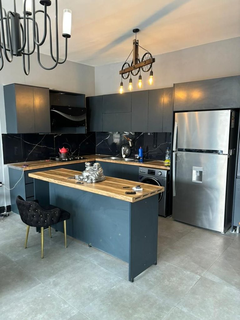 ویلا دوخوابه استخردار آبگرم  سنسو - آشپز خانه