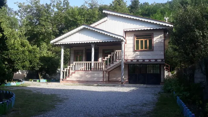 دوخوابه جنگلی ناو - نمایی جدید ویلا