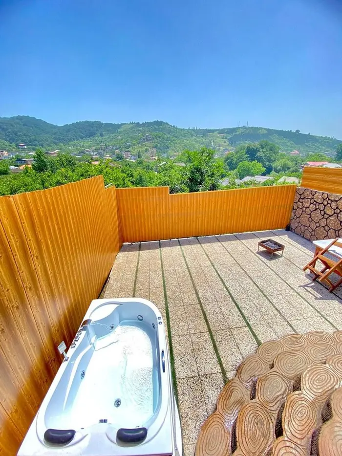 کلبه فلت جکوزی دار اطلس واحد 1