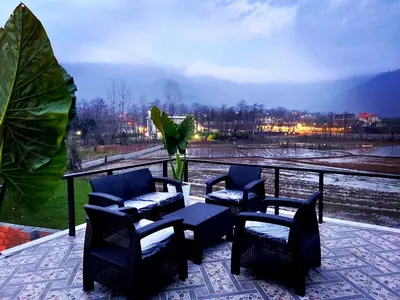 کلبه دوخوابه سوئیسی امیررضا