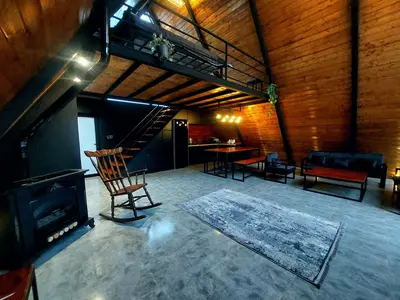 کلبه دوخوابه سوئیسی امیررضا