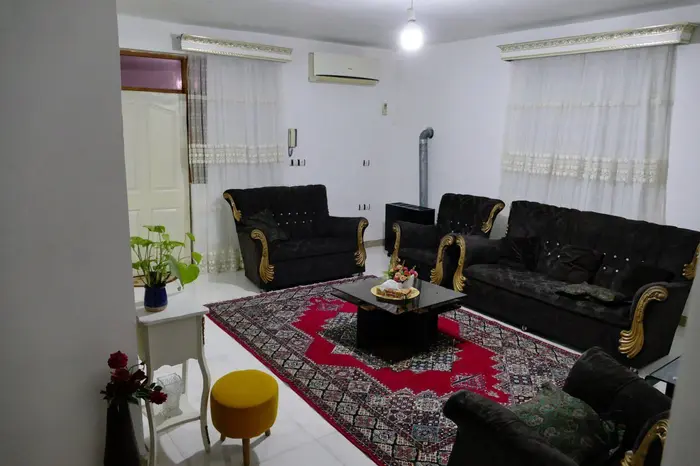 ویلا دوخوابه روستاییی اشکانیان - پذیرایی