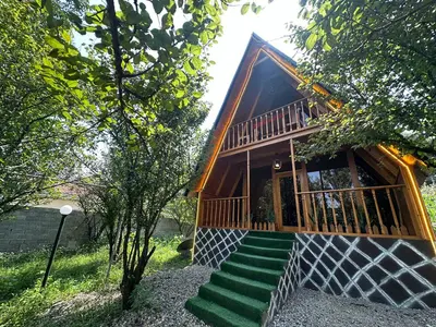 کلبه یک خوابه جکوزی دار سوئیسی دلیزه ۴