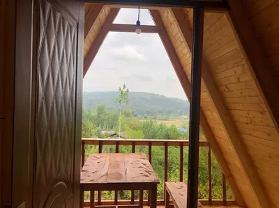 کلبه یک خوابه جنگلی جکوزی دار دلیزه 1