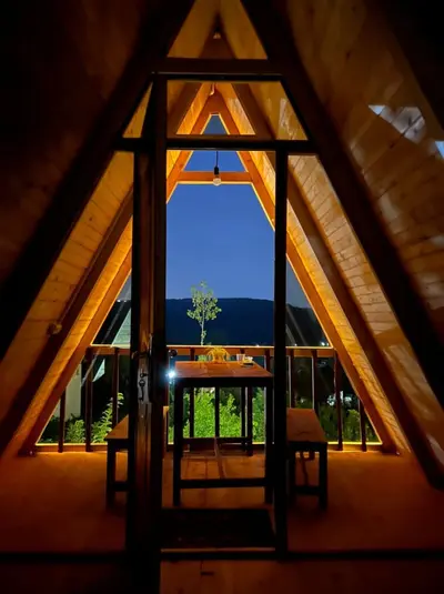 کلبه یک خوابه جنگلی دلیزه 2