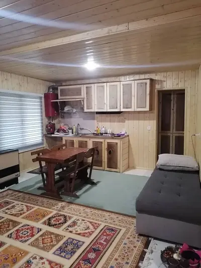 کلبه فلت چوبی نوشا