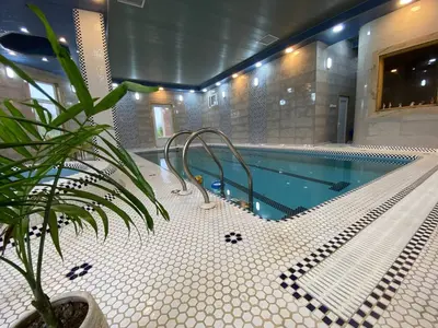 ویلا دوخوابه تریپلکس استخردار آبگرم هشت ضلعی