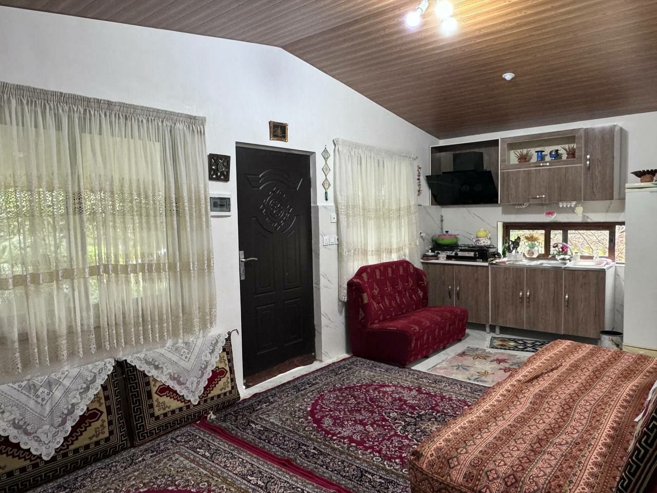 کلبه یک خوابه خونه باغ بهشت