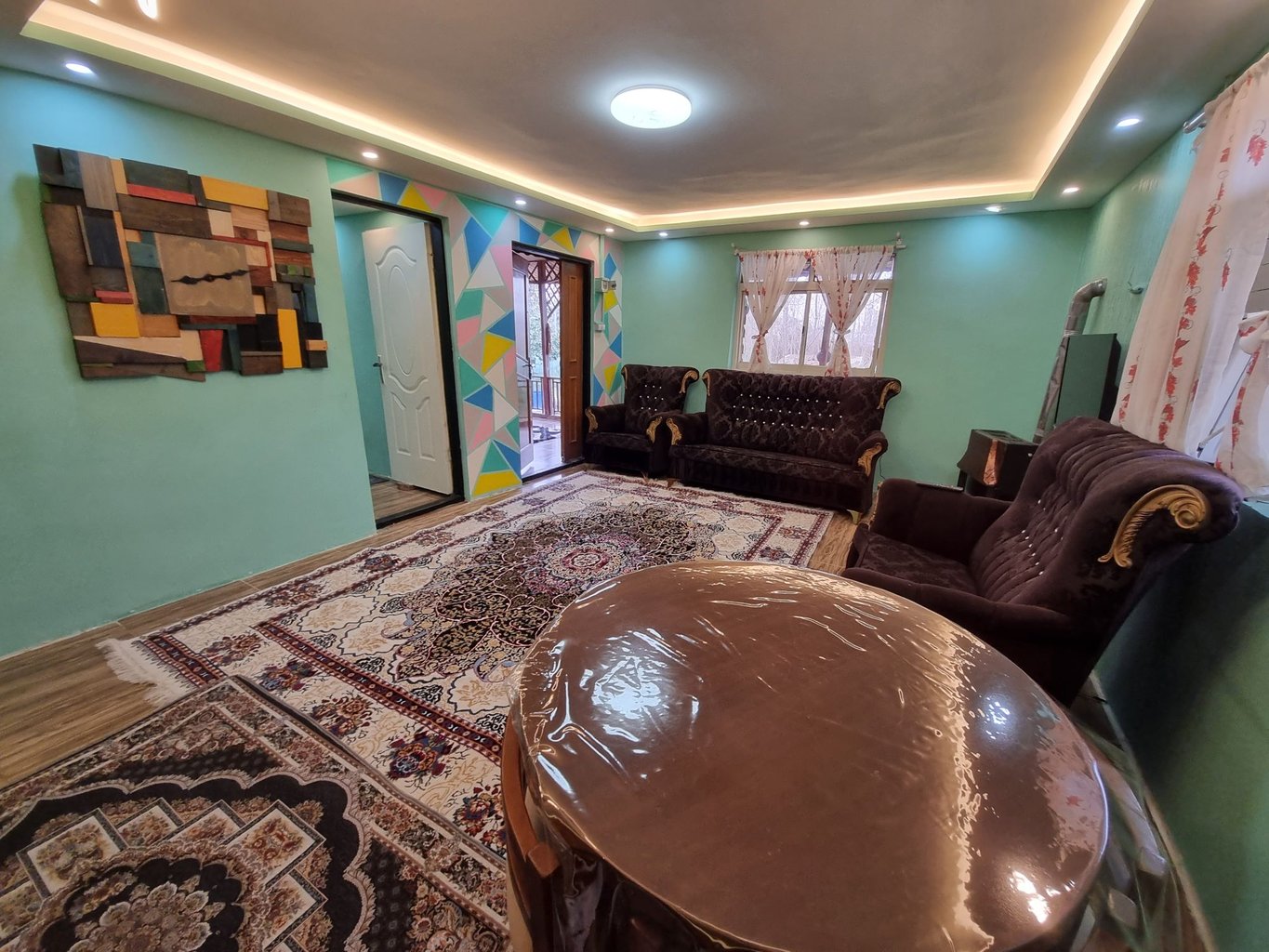 کلبه یک خوابه گل یاسی