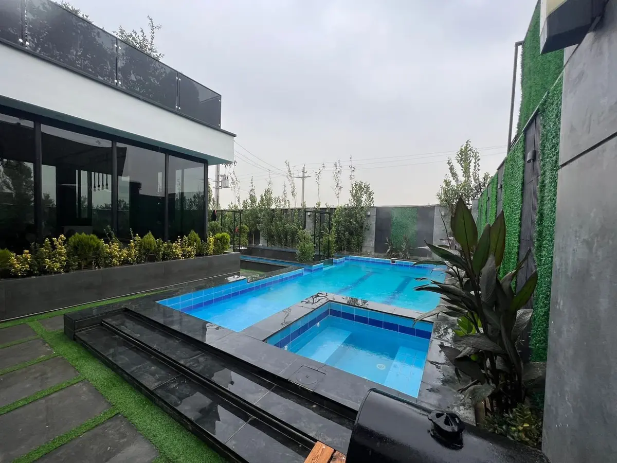 ویلا استخردار آب گرم زعفرانیه1 - جکوزی