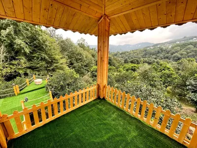 کلبه یک خوابه استخردار آبگرم آنتراکت ۲