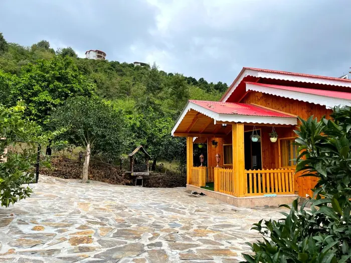 کلبه یک خوابه استخردار آبگرم آنتراکت ۲