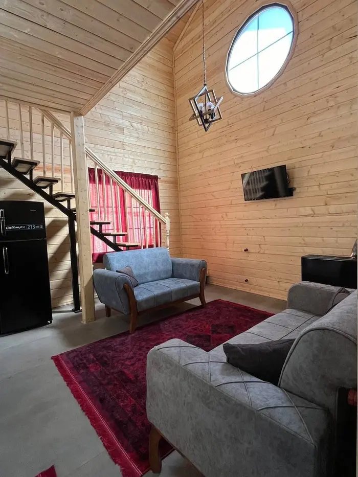 ویلا دوخوابه جنگلی گندم - پذیرایی