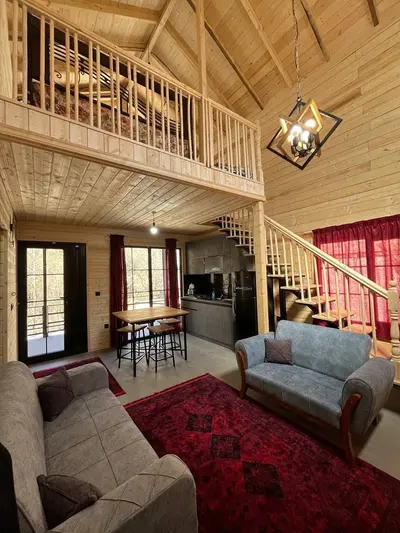 ویلا دوخوابه جنگلی گندم