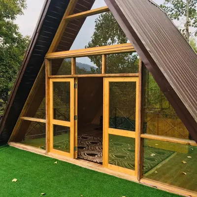 کلبه دوخوابه جنگلی شارقلت