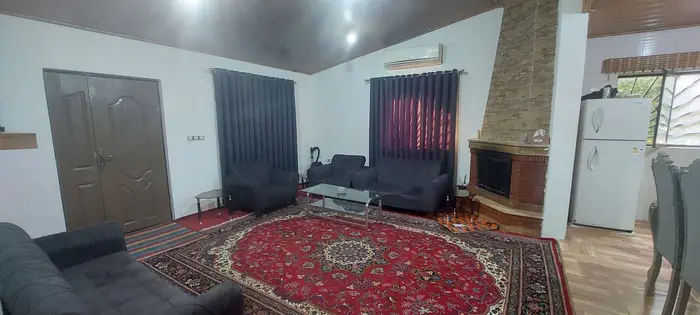 ویلا دوخوابه جنگلی چمستان جنگل کشپل