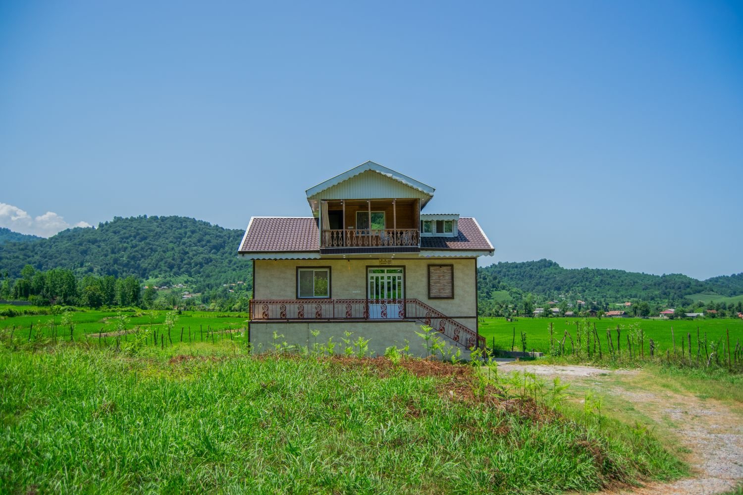 یک خوابه شالیزار قلعه رودخان