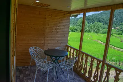 ویلا یک خوابه جنگلی شالیزار 