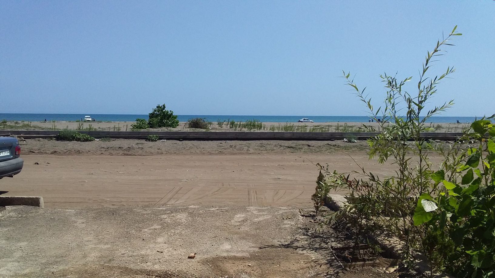 ویلا یک خوابه ساحلی چاف - ورودی درب رو به دریا