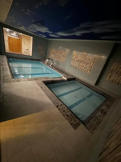 ویلا سه خوابه تریپلکس استخردار سنگی