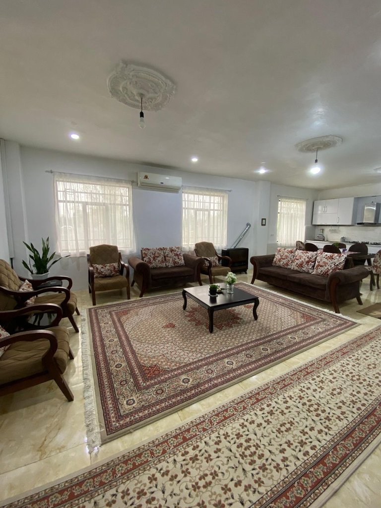 ویلا سه خوابه روستایی استخردار آبگرم دنج