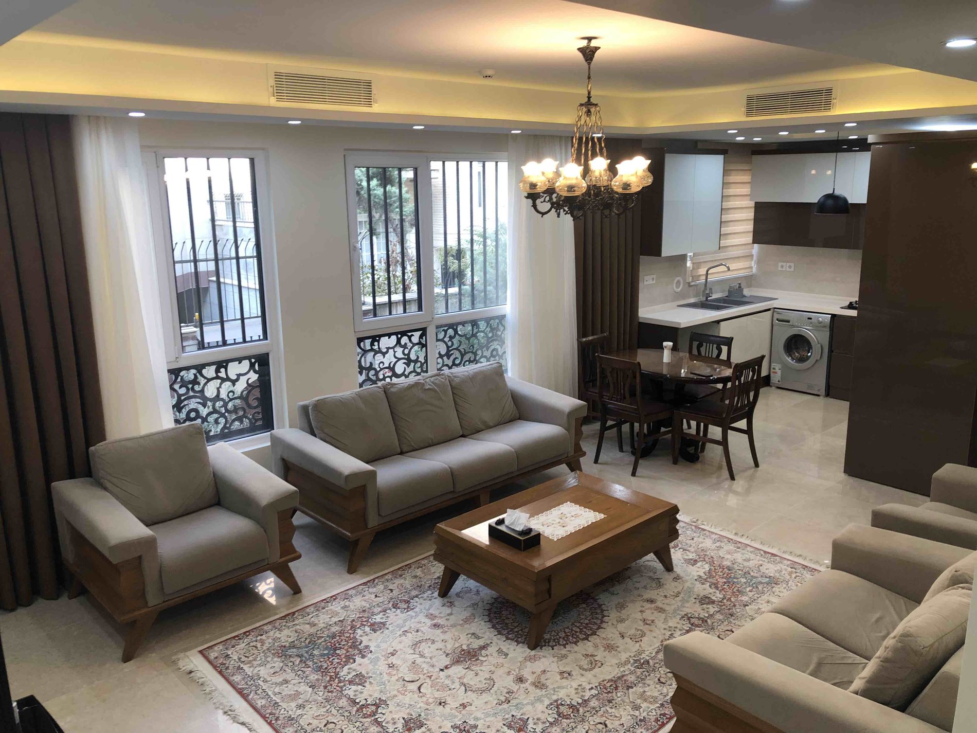 آپارتمان دوخوابه دوبلکس حسین آباد پاسداران