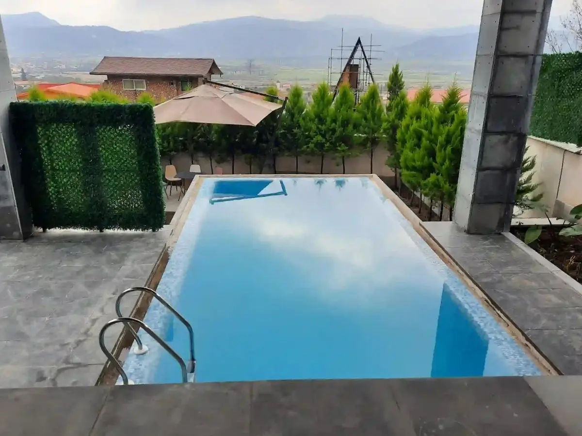 کلبه دوخوابه استخردار آبگرم چام