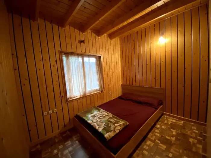 ویلا دوخوابه دوبلکس چوبی توحید