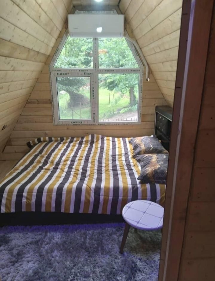 دوخوابه دوبلکس چوبی مادر