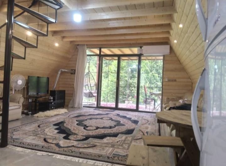 دوخوابه دوبلکس چوبی مادر