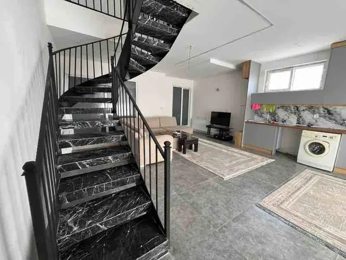 ویلا دوخوابه دوبلکس ساحلی نسترن - نمای دیگر پذیرایی طبقه ۱