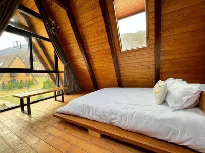 کلبه یک خوابه زانوس - واحد دوبلکس شمشاد