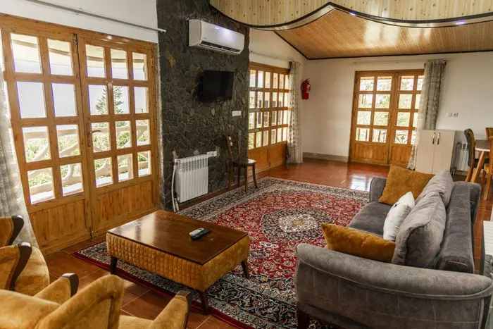 ویلا یک خوابه جنگلی آسمان واحد طبیعت