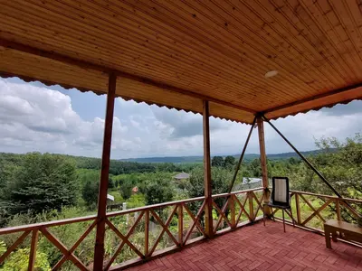 کلبه فلت چوبی بلوط