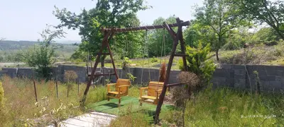 کلبه یک خوابه چوبی سنتی اقاقیا