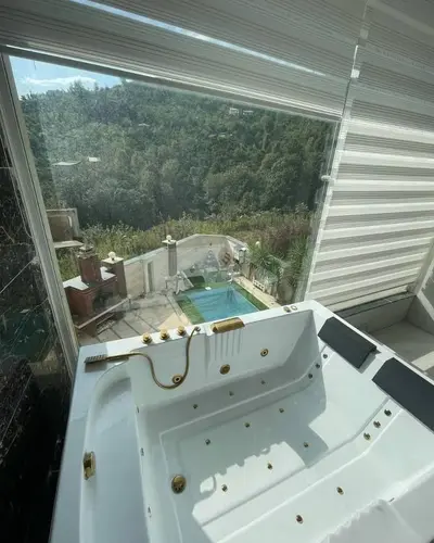 ویلا دوخوابه جنگلی استخردار رامسر